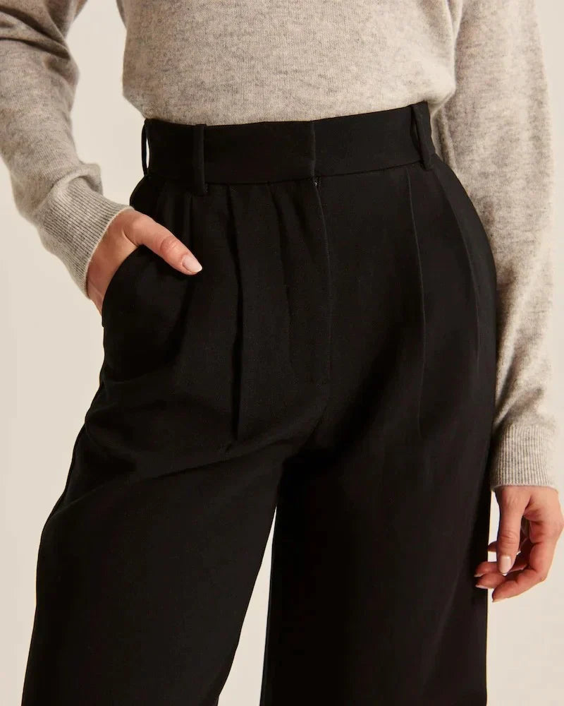 Mia | Elegante Wijde Broek
