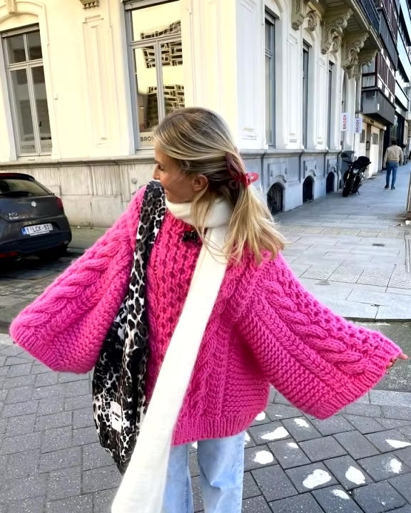 Emma Luxe Scandinavische Gebreide Trui - Comfort en Minimalistisch Design