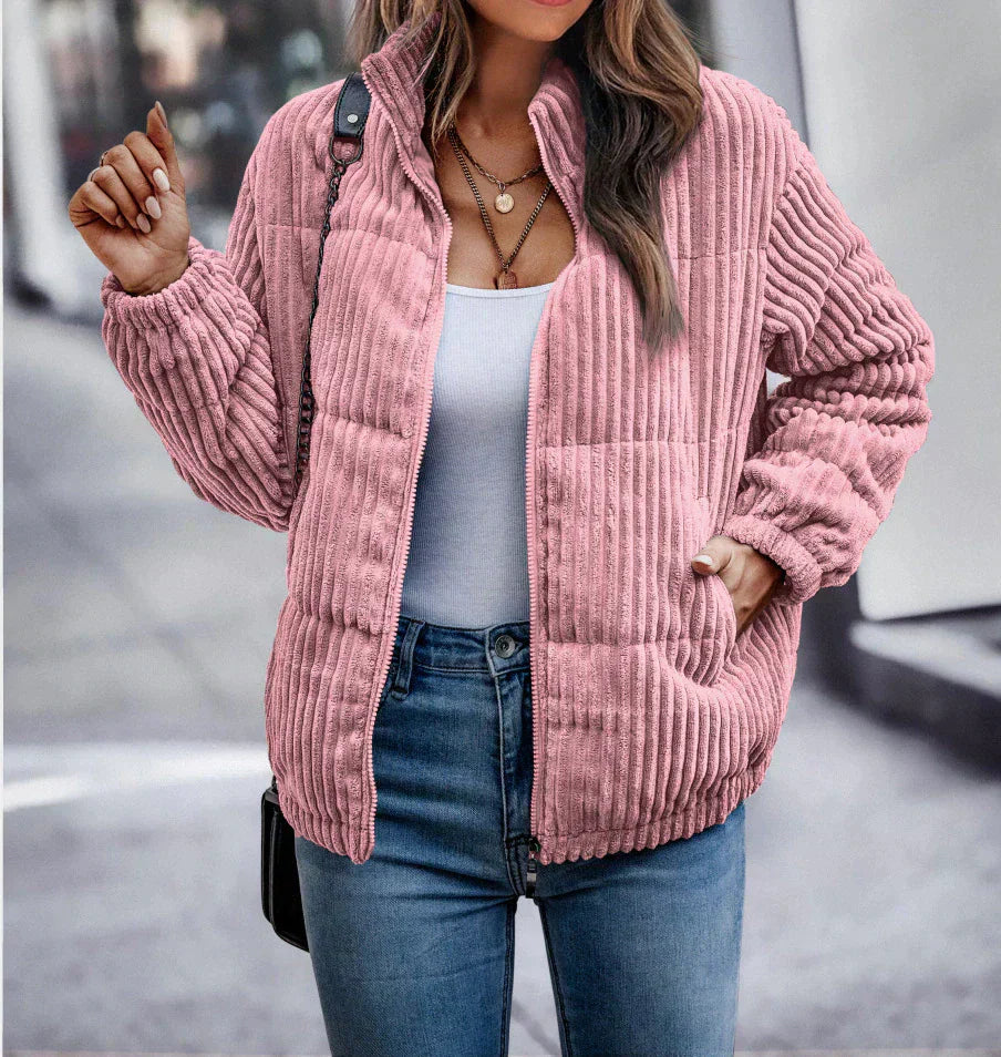 Aurora Luxe Winterjas van Corduroy