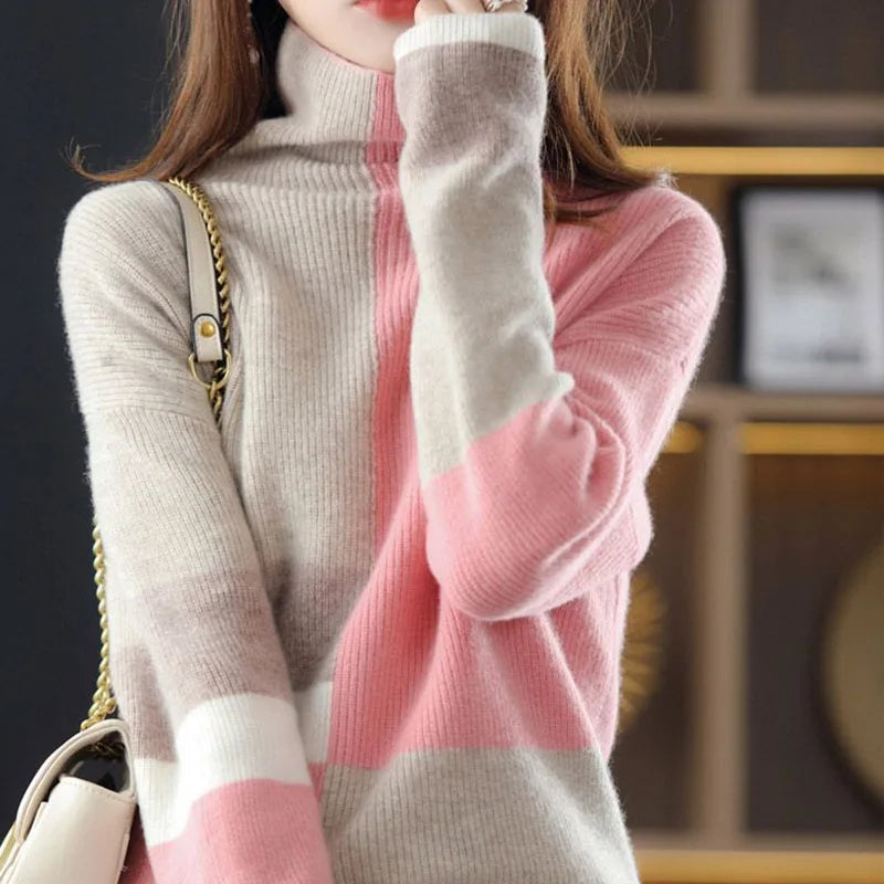 Duna | Elegante High-Neck Trui