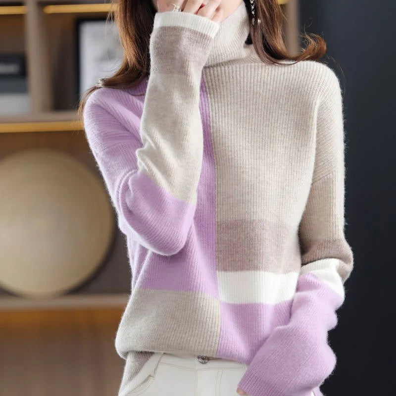 Duna | Elegante High-Neck Trui