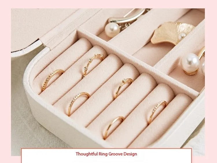 Fleur Luxe Jewelry Box | Double Layered and Handy