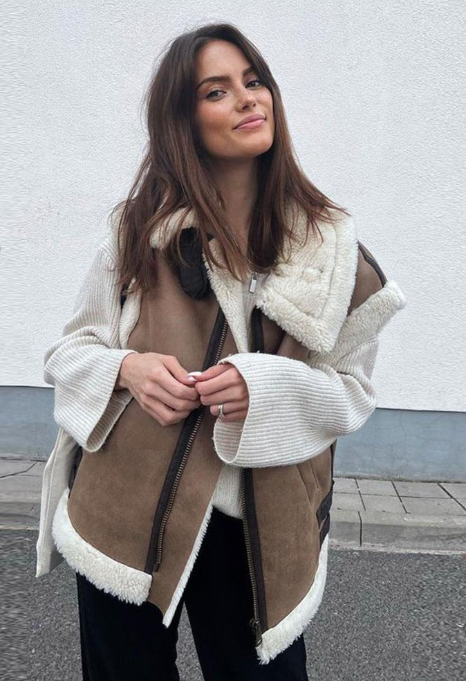 Sophie Shearling-Gilet
