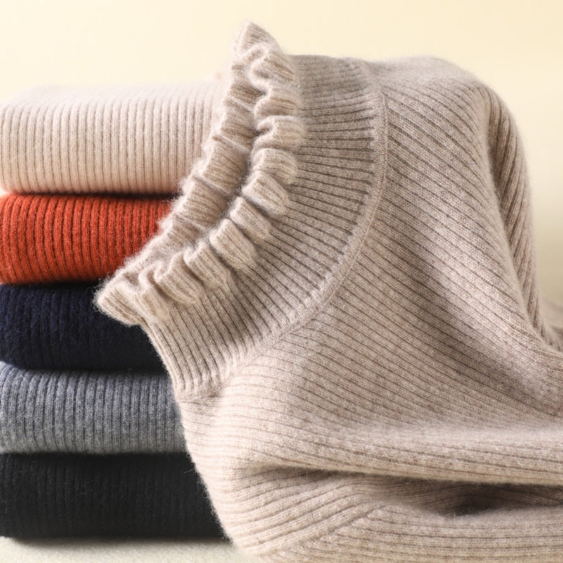 Julia Luxe Cashmere Turtleneck - Pure Comfort and Elegance