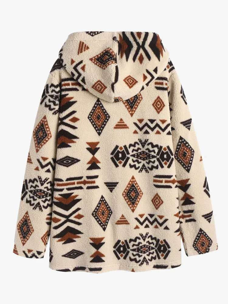 Jana Aztec Cardigan | Unique & Warm