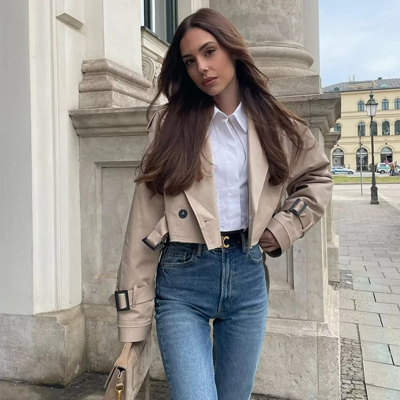 Cropped Trenchcoat Sophie