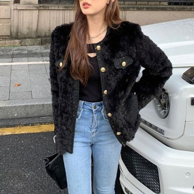 Isabella Luxe Faux Fur Jas
