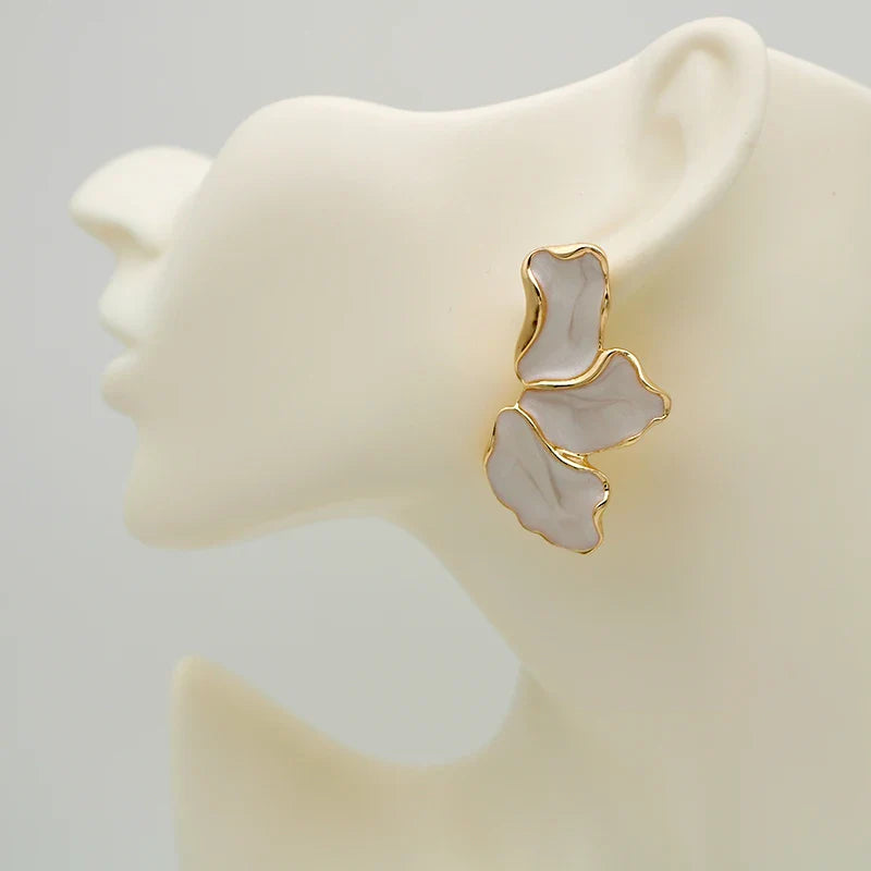 Charlotte Enamel Earrings