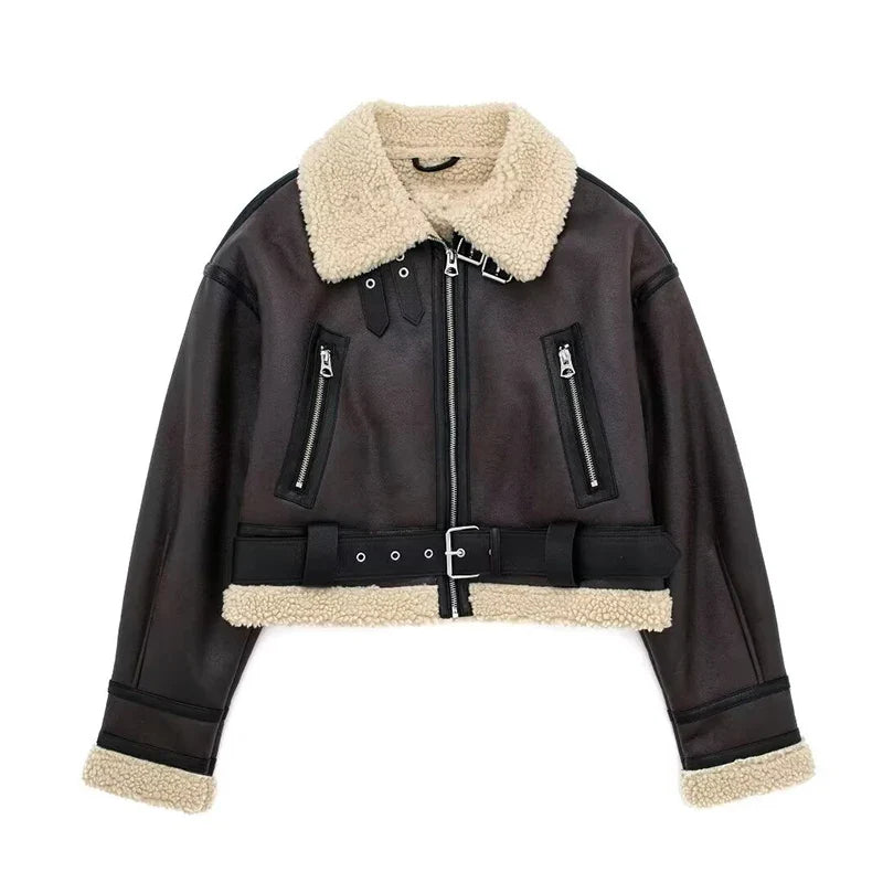 Emma Luxe Jas met Riem - Elegante en Stijlvolle Bovenkleding voor Elke Gelegenheid