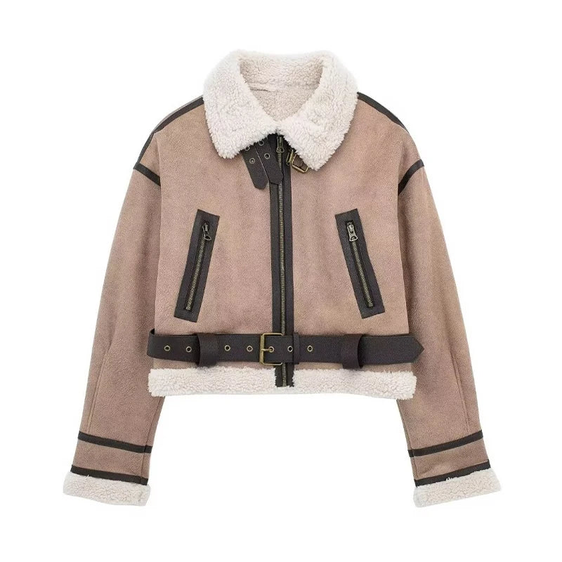 Emma Luxe Jas met Riem - Elegante en Stijlvolle Bovenkleding voor Elke Gelegenheid