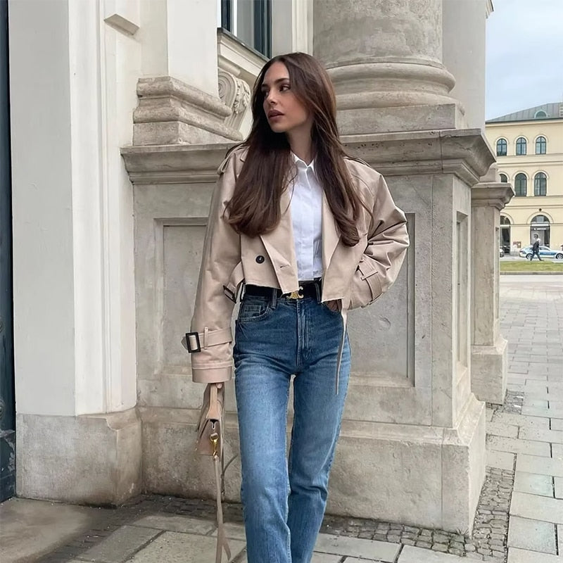 Cropped Trenchcoat Sophie