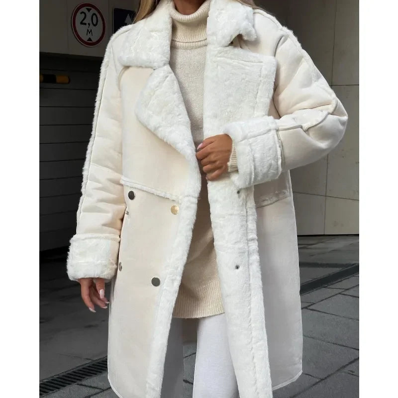 Ophelia Winterjas van Imitatiebont - Luxe en Warmte