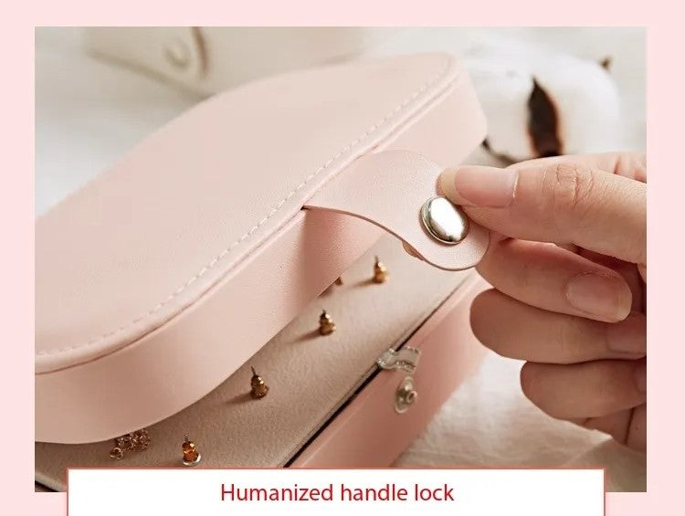 Fleur Luxe Jewelry Box | Double Layered and Handy