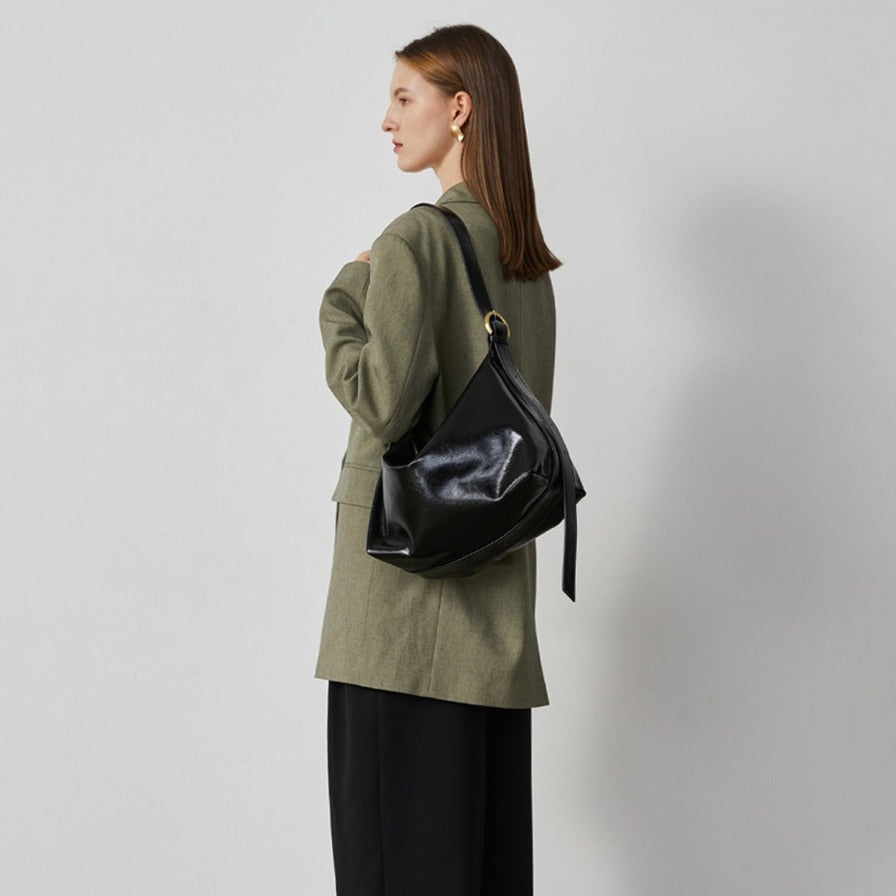 Cecilia Minimalistische Hobo Tas