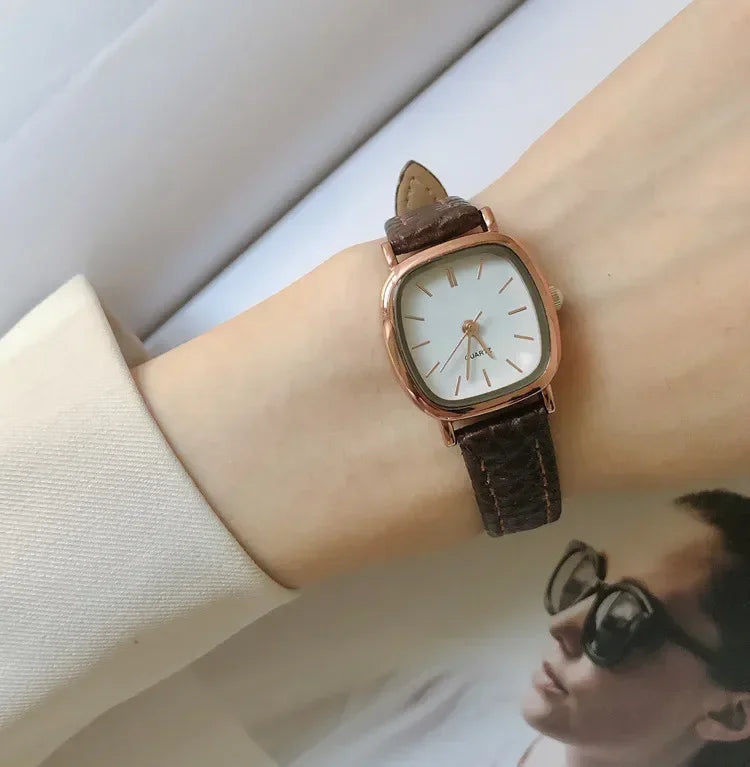 Clara Vintage Horloge - Elegantie en Stijl in Eén