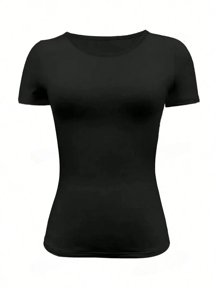 Celeste Slankvallende T-Shirt Top