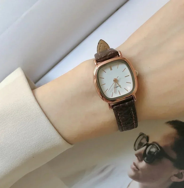 Clara Vintage Horloge - Elegantie en Stijl in Eén