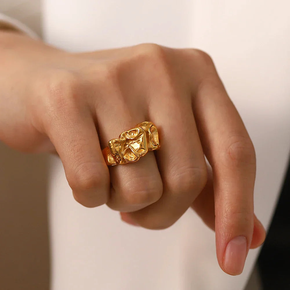 Muze Ring - Goud