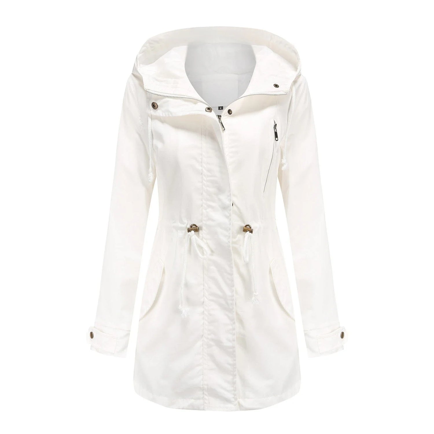 Klassieke Elegante Waterdichte Regenjas voor Dames | Perfect voor Buitenactiviteiten
