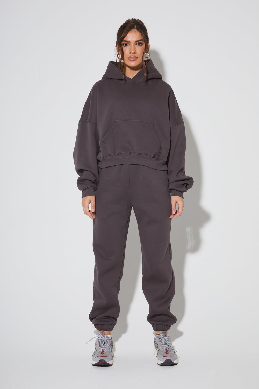 Oversized Hoodie in Antracietgrijs