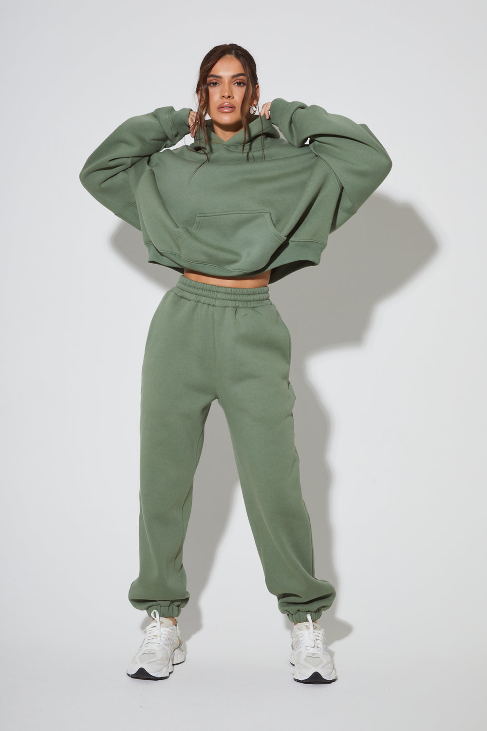 Oversized Hoodie in Antracietgrijs