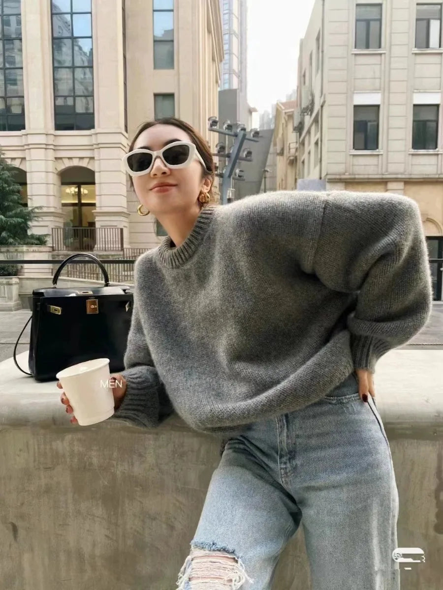 Jade Luxe Gebreide Trui