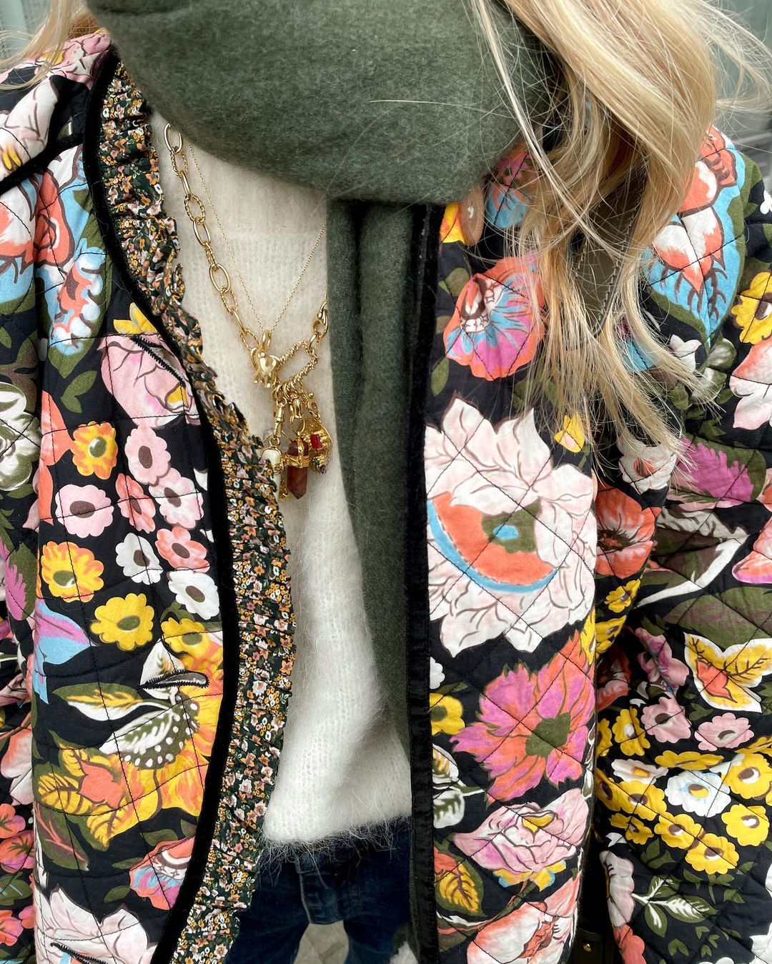 Anaïs – Bohemian Gebloemde Jas