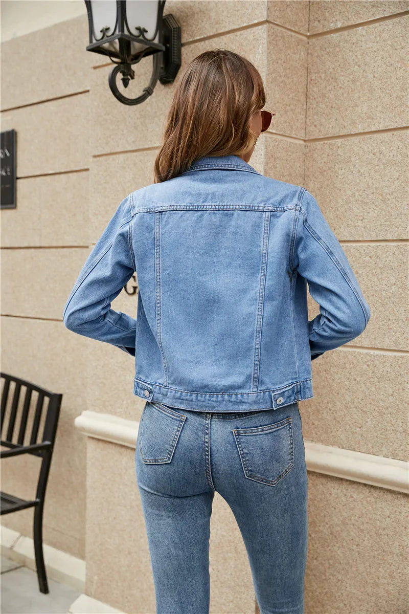 Sophia Elegante Denim Jacket