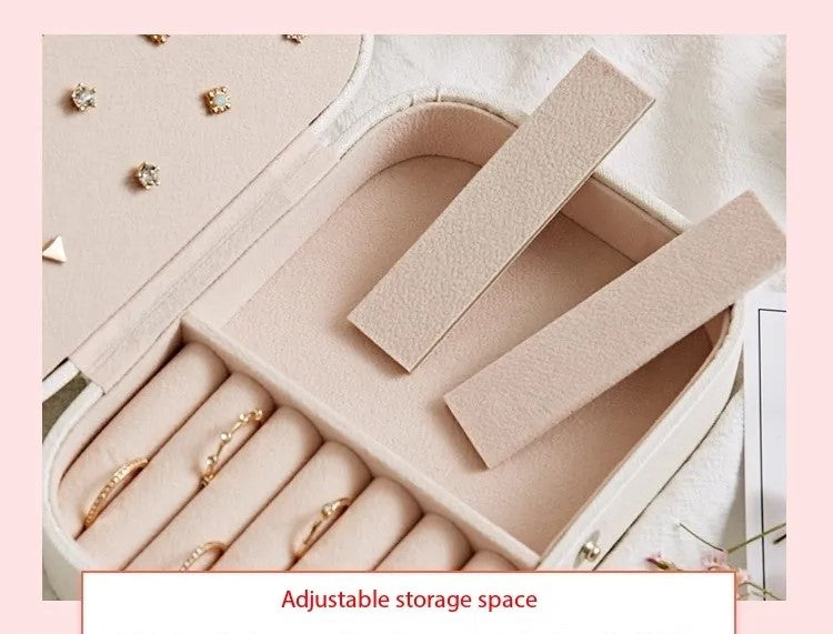 Fleur Luxe Jewelry Box | Double Layered and Handy