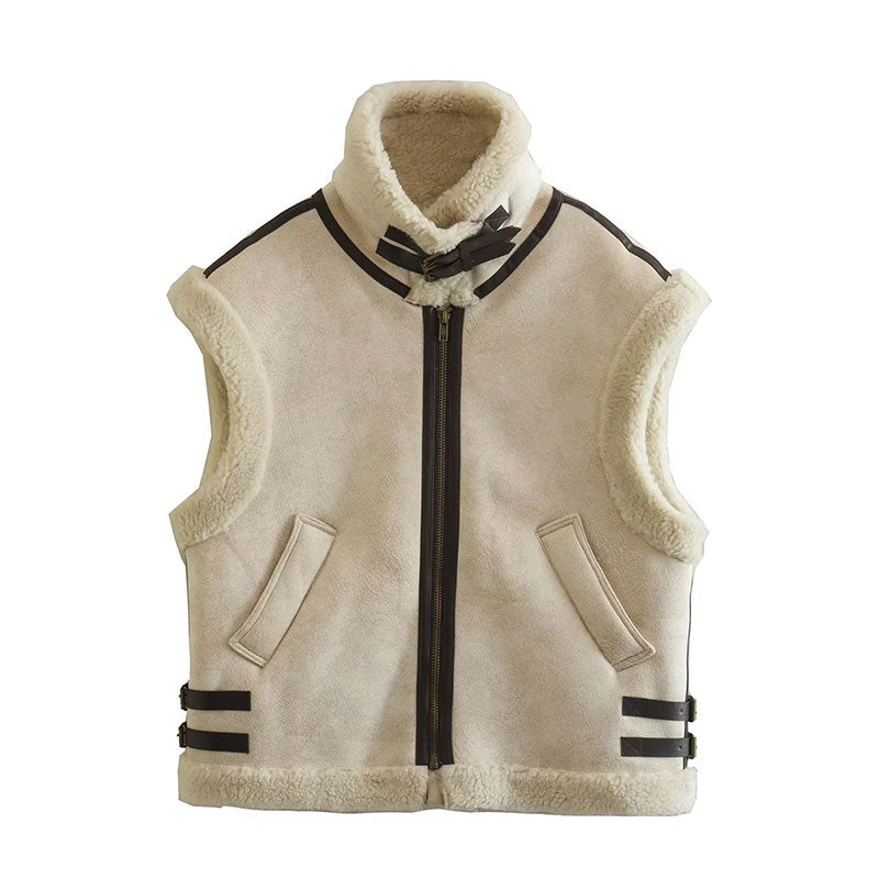 Sophie Shearling-Gilet
