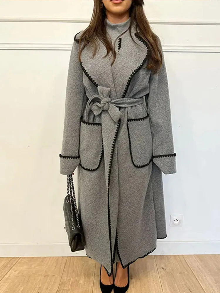 Amélie Luxe Wolblend Jas