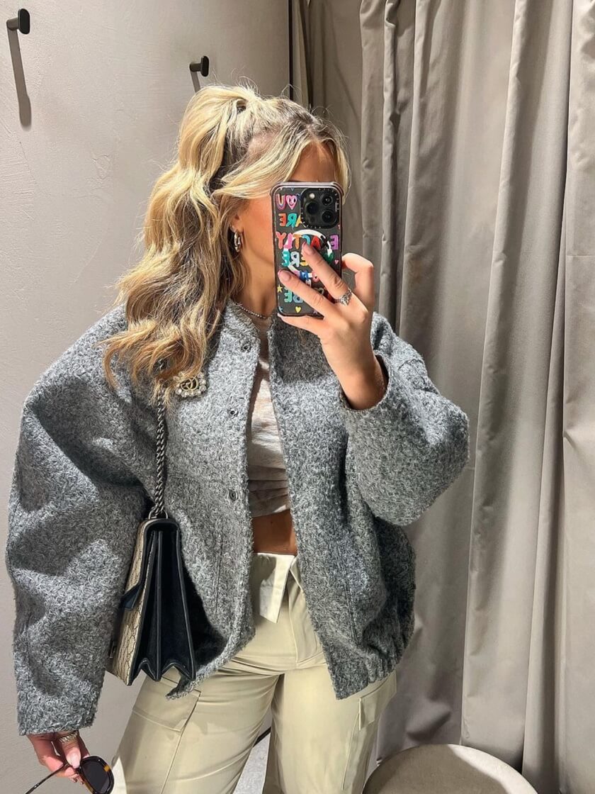 Isabella Luxe Bomberjack
