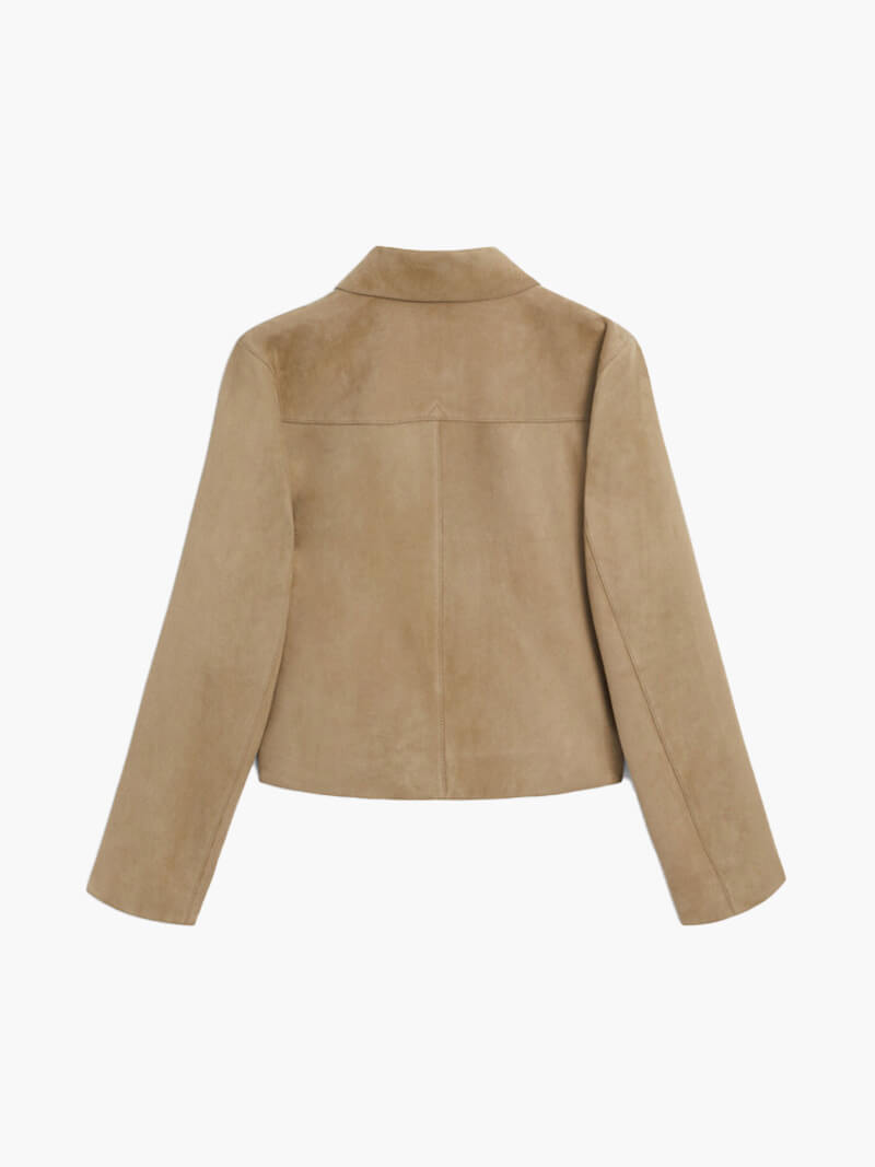 Yara Luxe Suède Blazer - Elegant en Veelzijdig voor Elke Gelegenheid