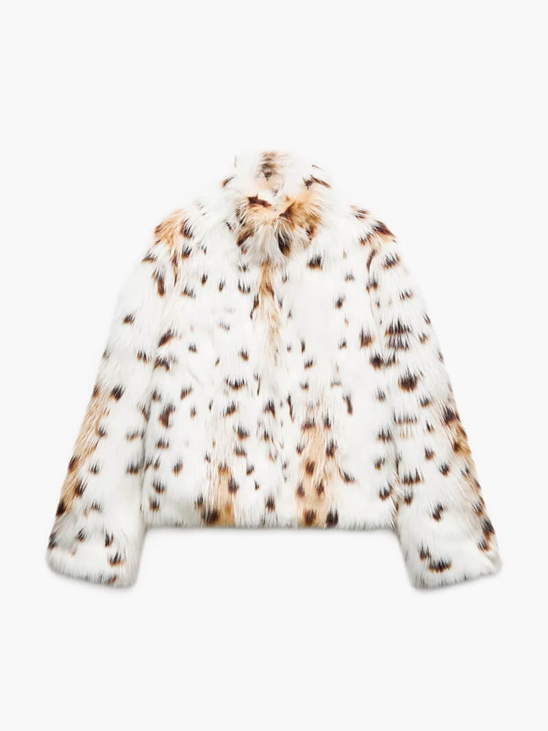 Yara Luxe Imitatiebont Jas