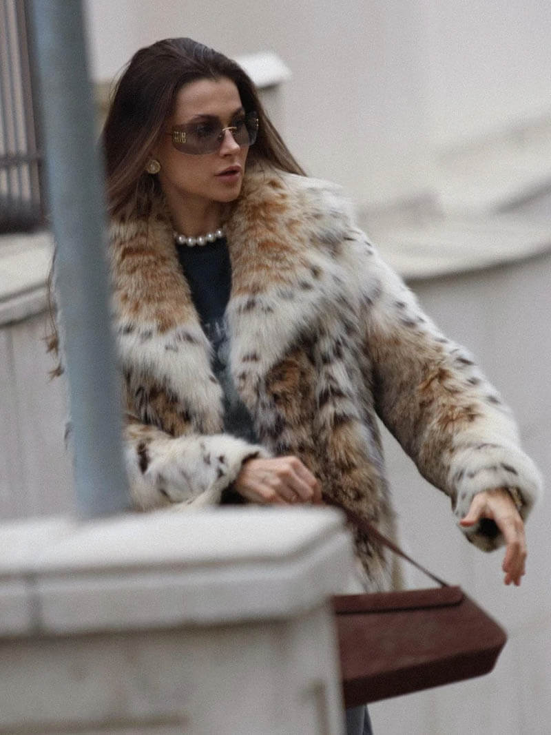 Yara Luxe Imitatiebont Jas