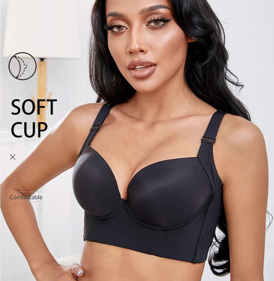 Sofia Plus Push-up BH | Volledige Dekking en Lift