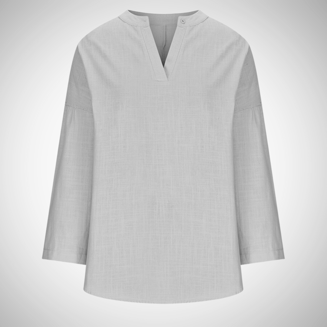 Daisy Luchtig Katoenen Beach Shirt