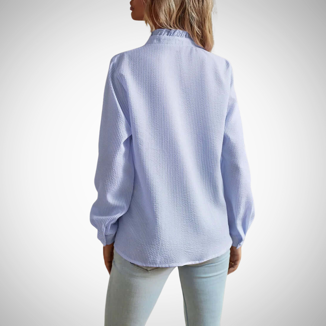 Florine Elegant Getailleerd Blouse