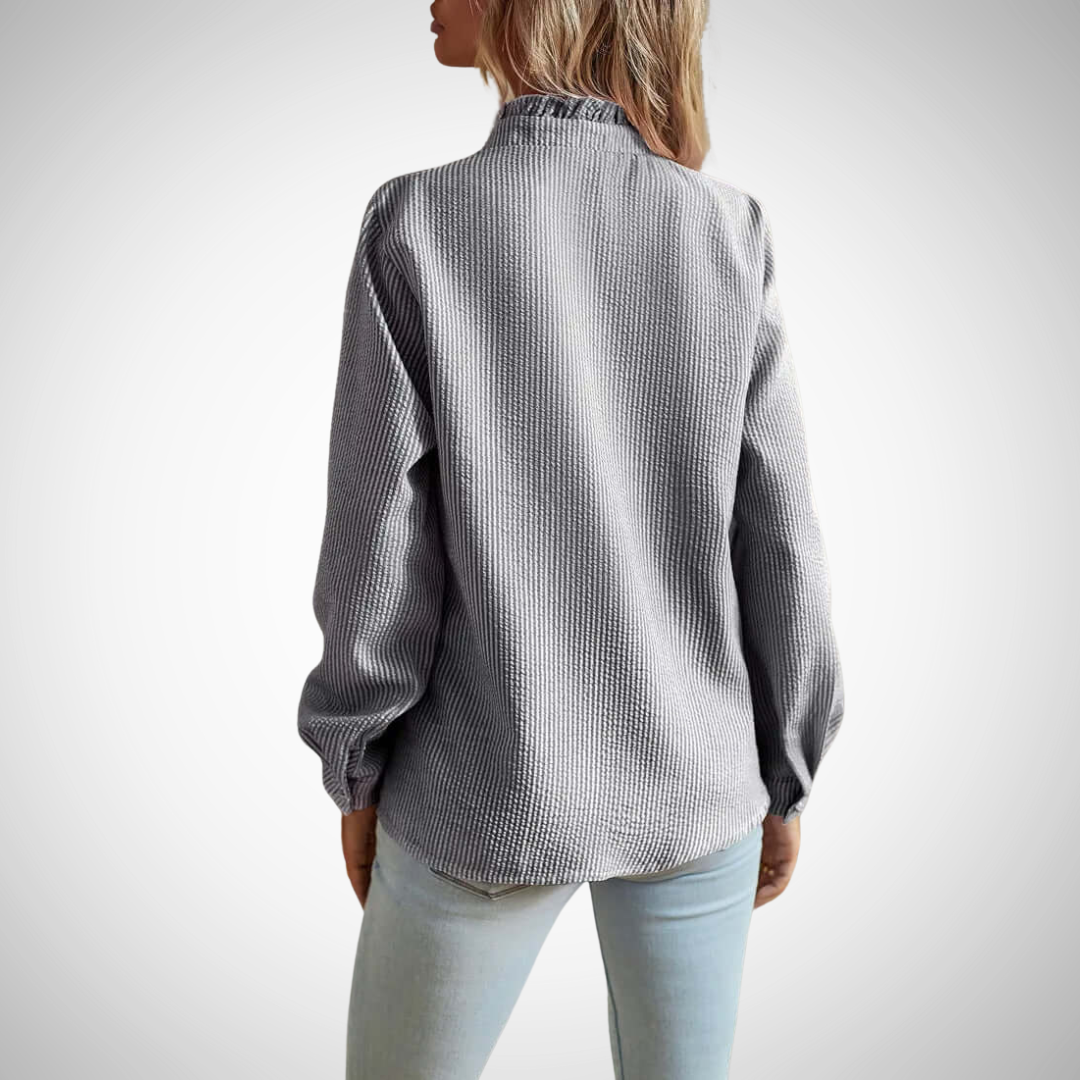 Florine Elegant Getailleerd Blouse