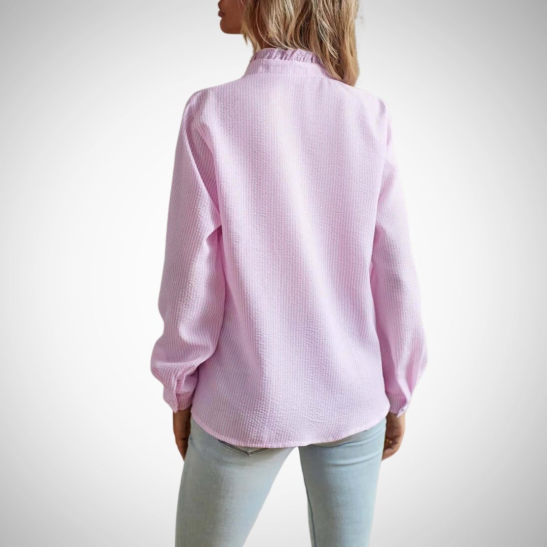 Florine Elegant Getailleerd Blouse