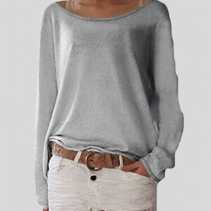Alexa – Zachte Elegante Sweater met Ronde Hals