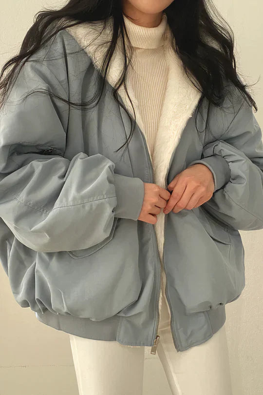 Jules - Luxe Dubbelzijdige Bomber Jas