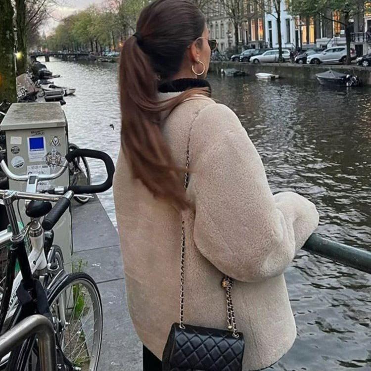 Audrey Luxe Shearling Jas