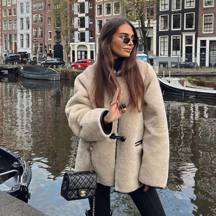 Audrey Luxe Shearling Jas