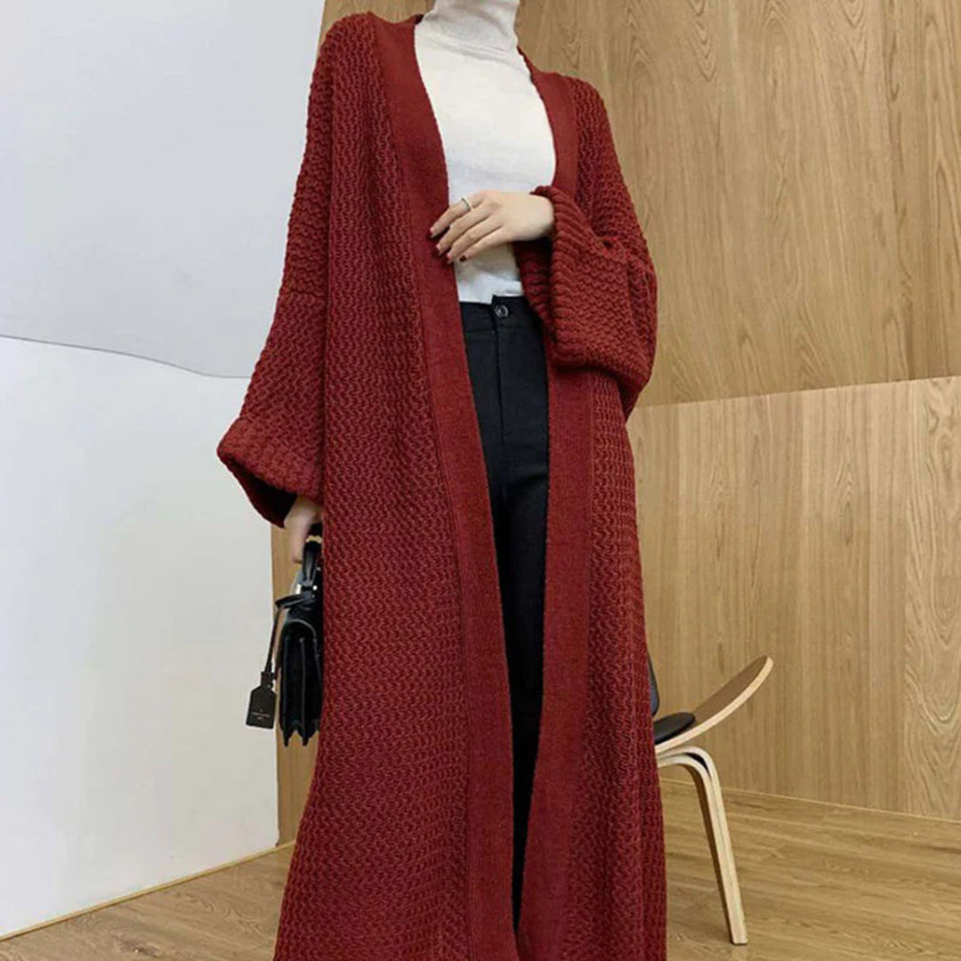 Alicia | Elegante Gebreide Cardigan met Lange Mouwen