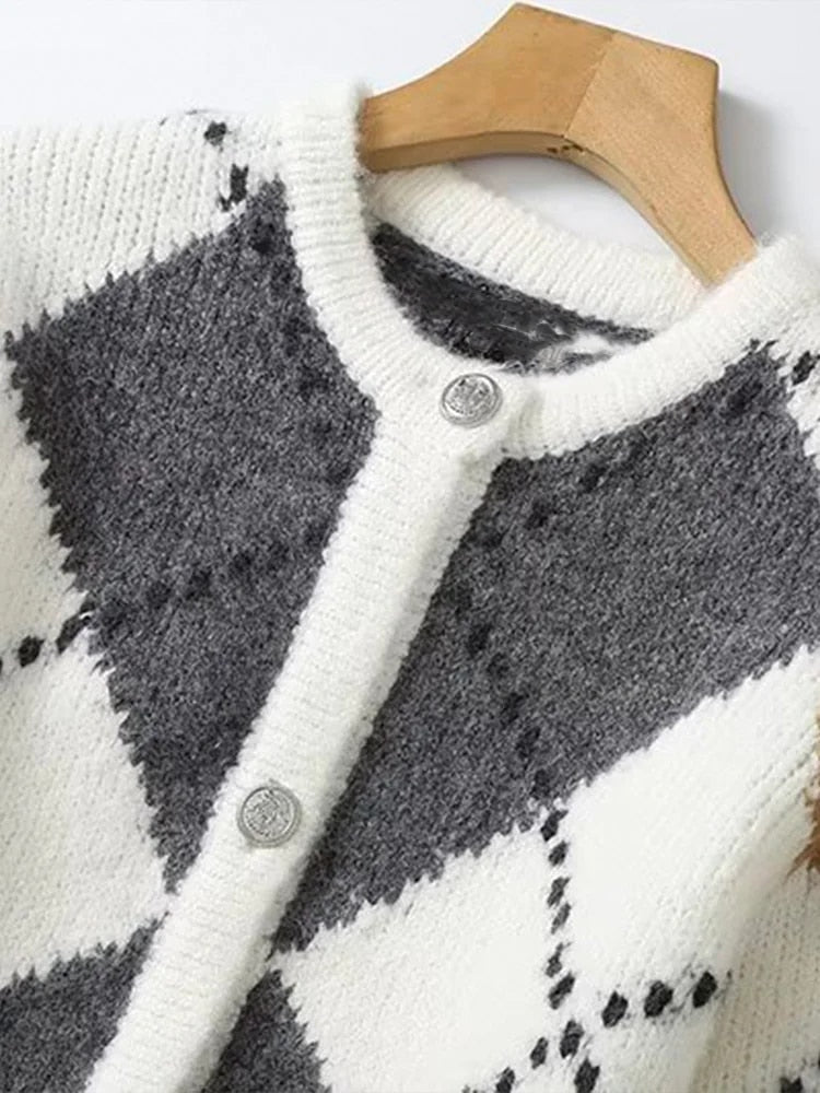 Daphne Vintage Gebreid Vest