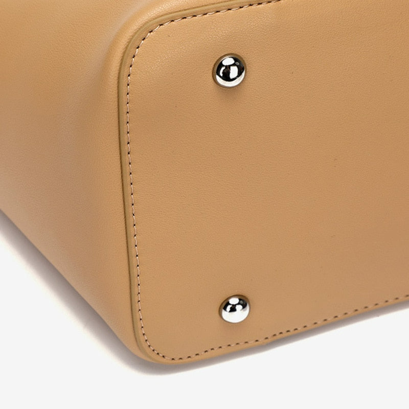 Amarins Luxe Draagtas - Tijdloze Elegantie in Premium Leerontwerp