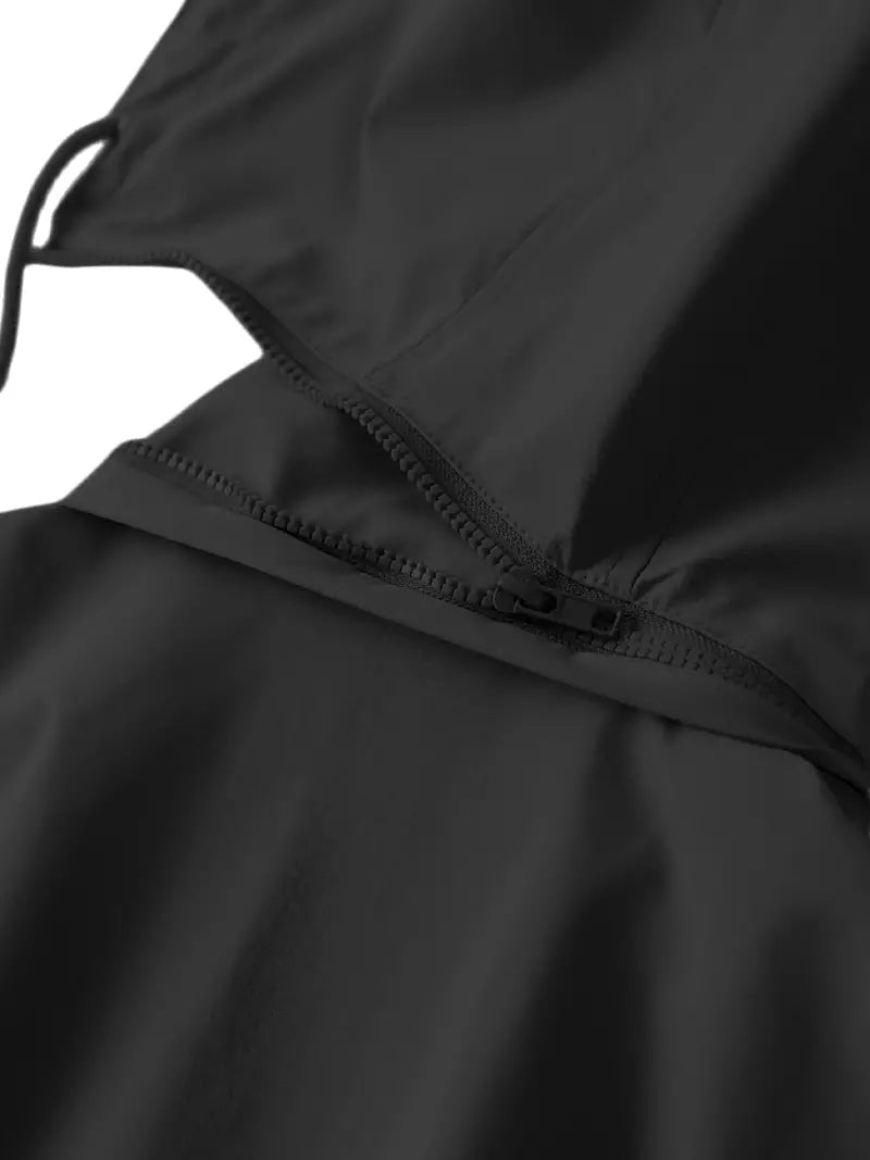 Klassieke Waterdichte Regenjas met Print en Capuchon voor Dames | Ideaal voor Buitenactiviteiten