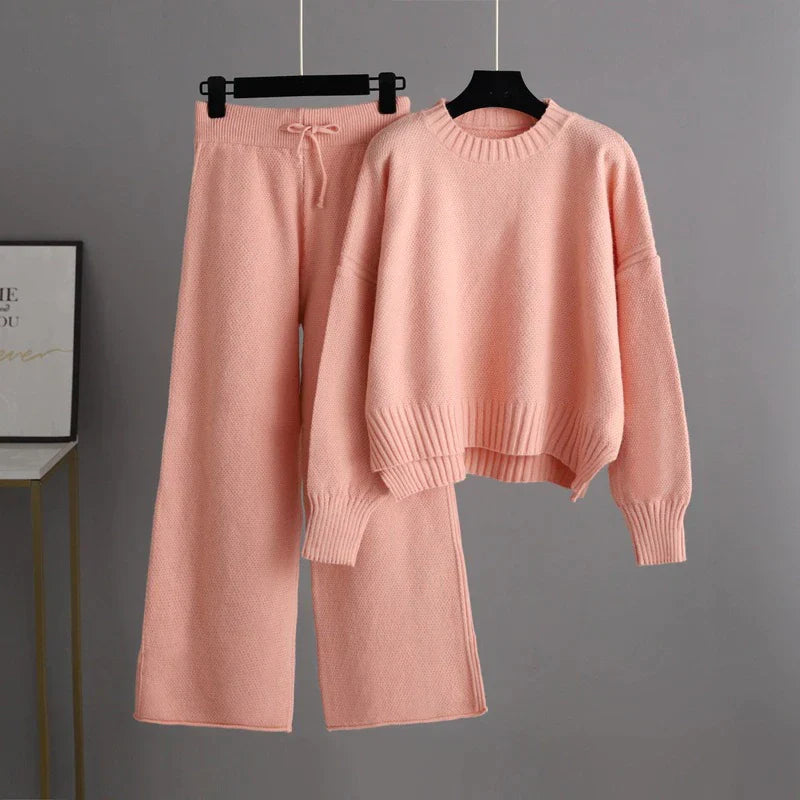 Annabelle Luxe Comfortabel Gebreid Set