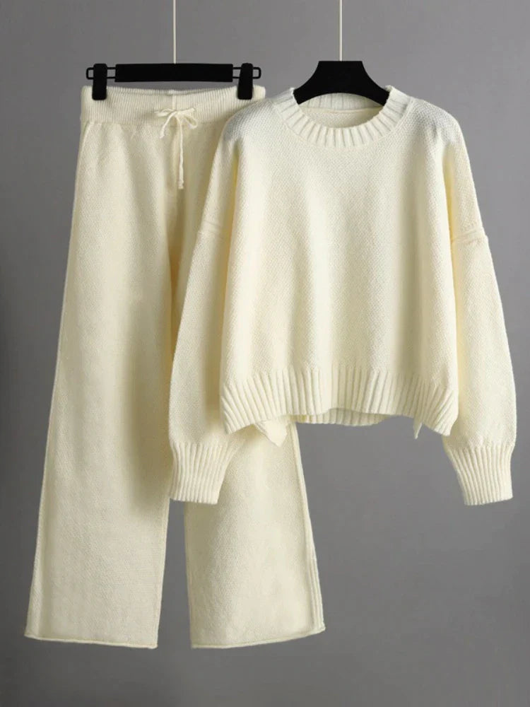 Annabelle Luxe Comfortabel Gebreid Set